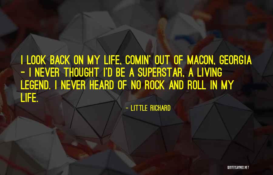 Rock And Roll And Life Quotes By Little Richard