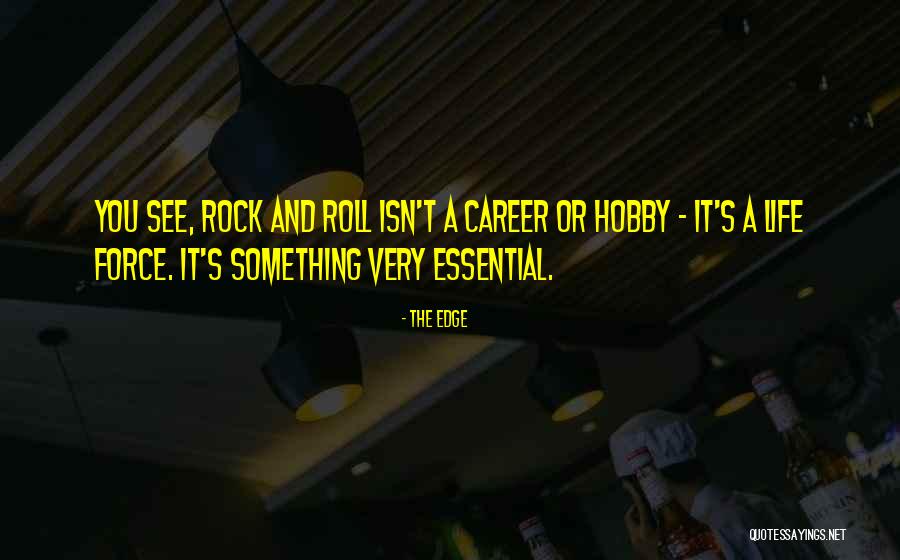 Rock And Roll And Life Quotes By The Edge