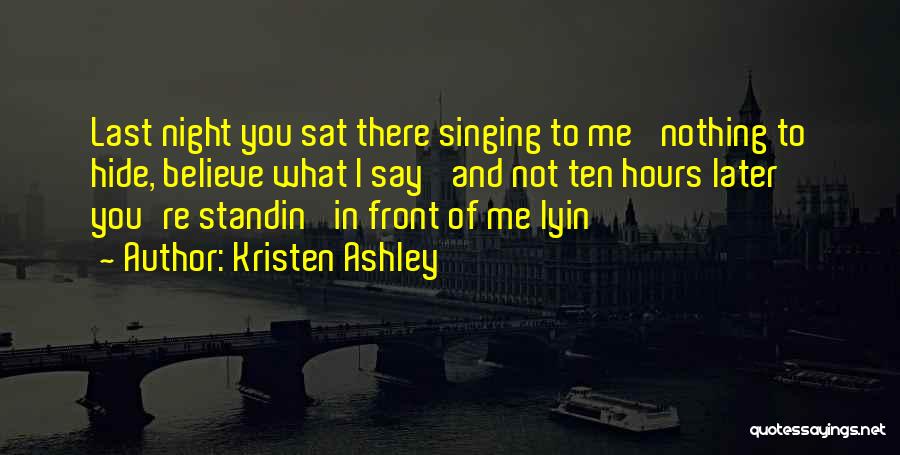 Rock Chick Quotes By Kristen Ashley