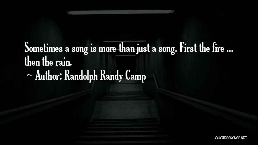 Rock Chick Quotes By Randolph Randy Camp