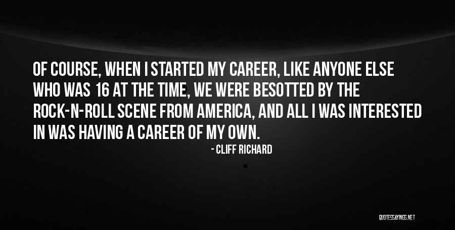 Rock Cliff Quotes By Cliff Richard Rock Cliff Quotes By Cliff Richard