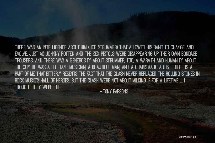 Rock Guy Quotes By Tony Parsons Rock Guy Quotes By Tony Parsons