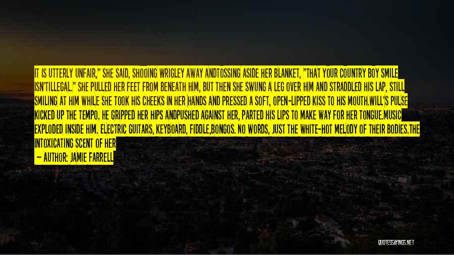 Rock Kiss Quotes By Jamie Farrell Rock Kiss Quotes By Jamie Farrell