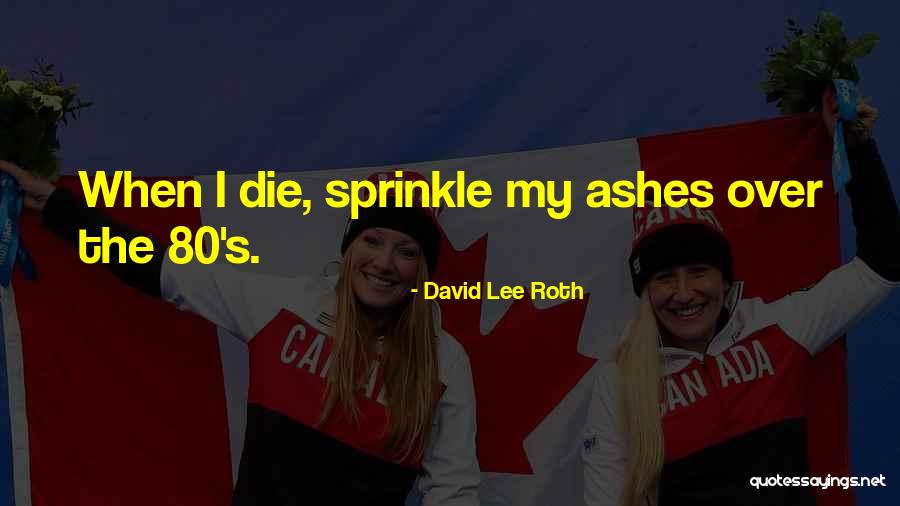 Rock Lee Quotes By David Lee Roth