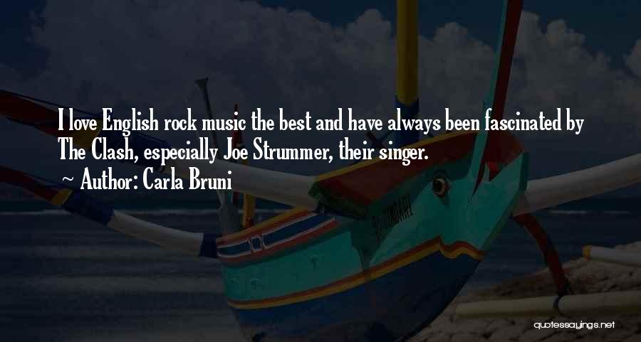 Rock Music Love Quotes By Carla Bruni