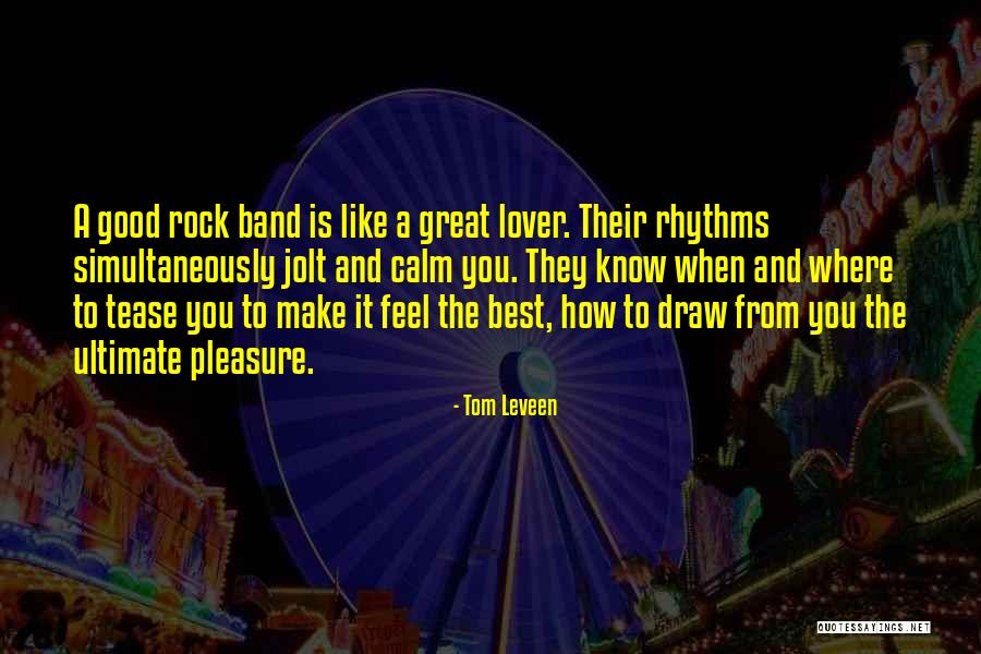 Rock Music Lover Quotes By Tom Leveen