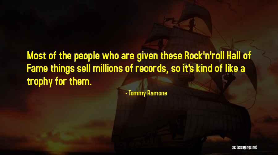 Rock N Rock Quotes By Tommy Ramone