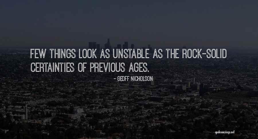 Rock Of Ages Quotes By Geoff Nicholson Rock Of Ages Quotes By Geoff Nicholson