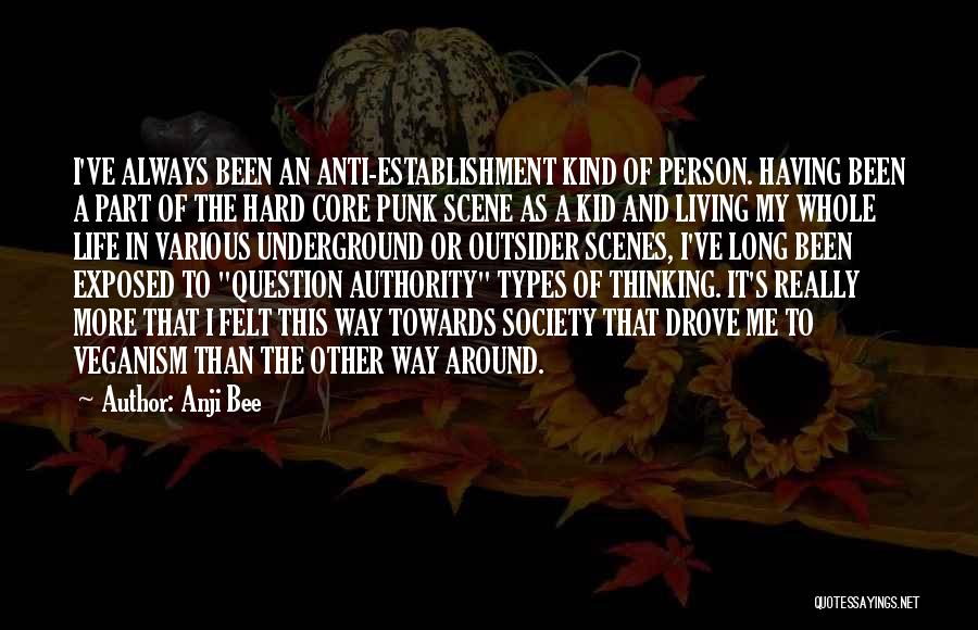 Rock Punk Quotes By Anji Bee