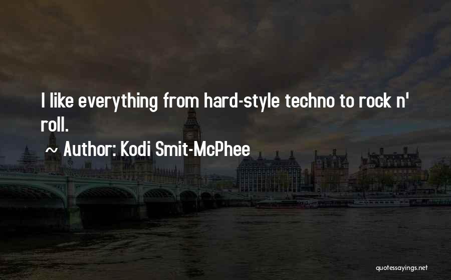 Rock Roll Quotes By Kodi Smit-McPhee