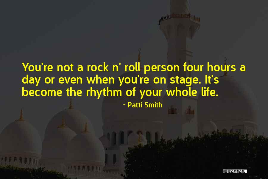 Rock Roll Quotes By Patti Smith