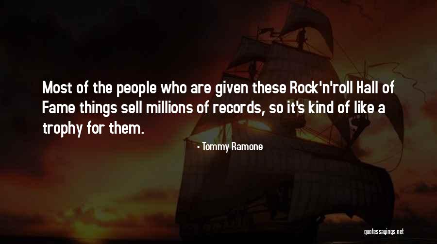 Rock Roll Quotes By Tommy Ramone