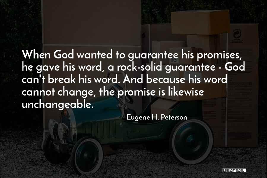 Rock Solid Quotes By Eugene H. Peterson Rock Solid Quotes By Eugene H. Peterson