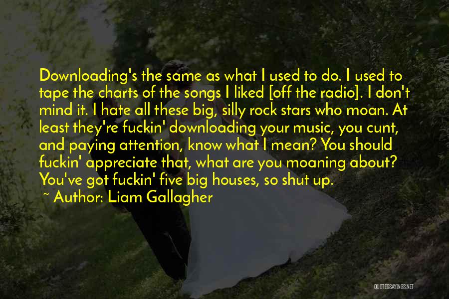 Rock Stars Quotes By Liam Gallagher