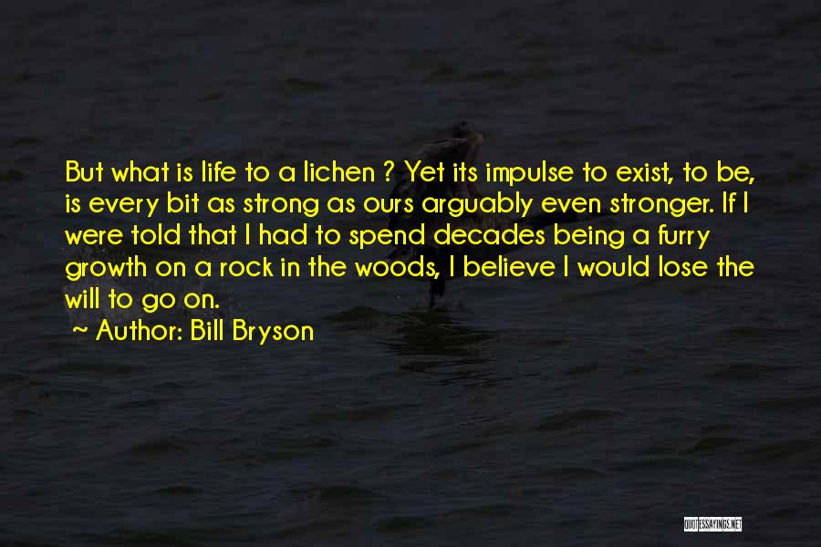 Rock Strong Quotes By Bill Bryson