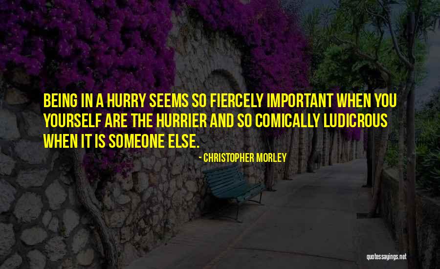 Rockburn Park Quotes By Christopher Morley Rockburn Park Quotes By Christopher Morley
