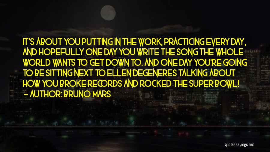 Rocked My World Quotes By Bruno Mars