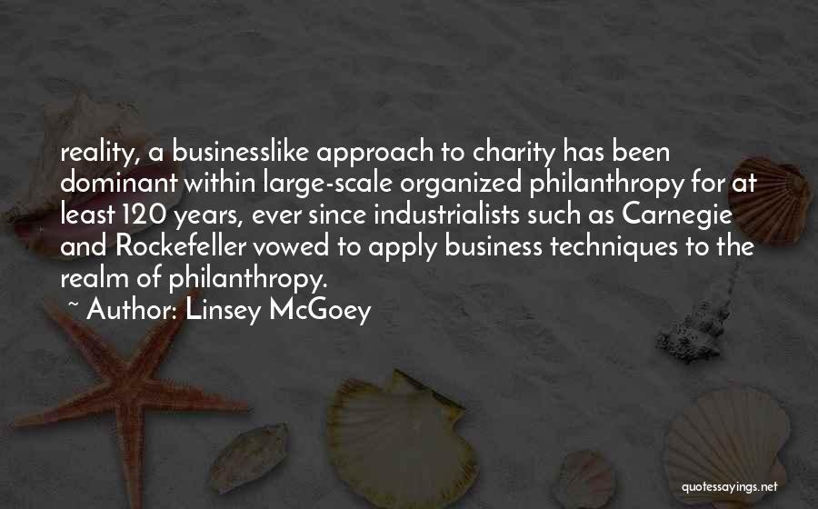 Rockefeller Charity Quotes By Linsey McGoey