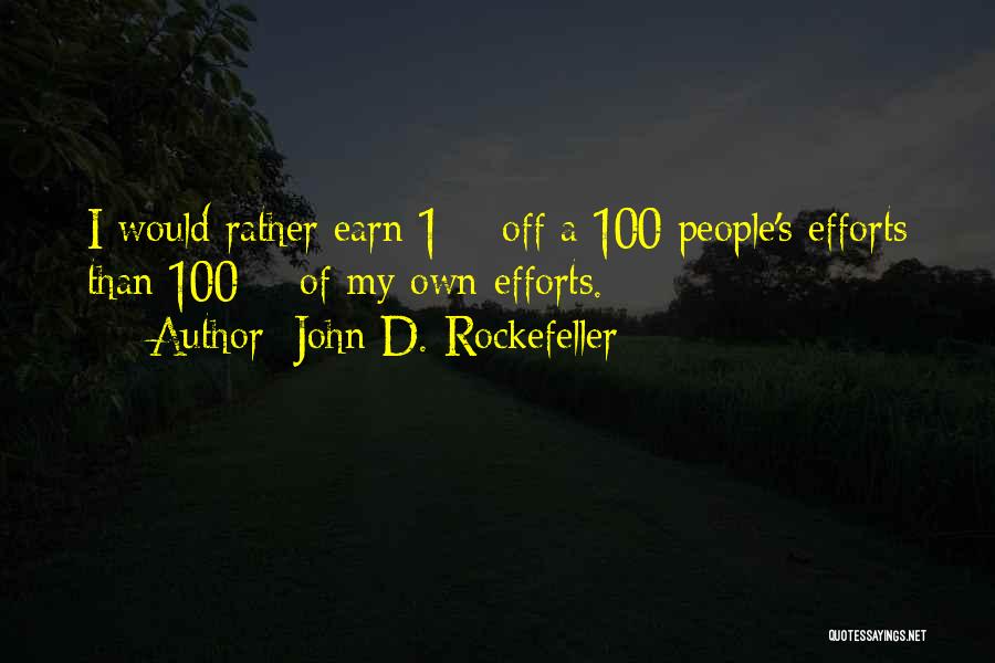 Rockefeller Quotes By John D. Rockefeller