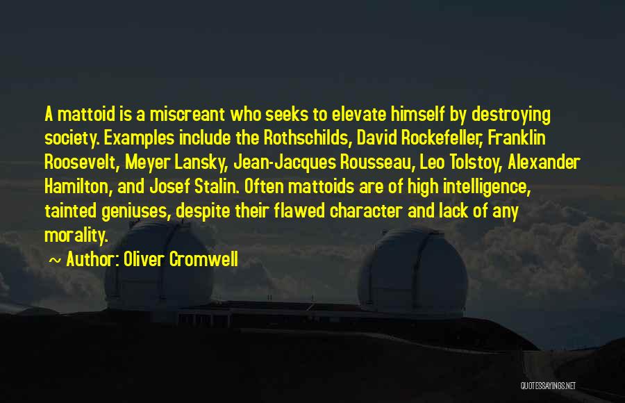 Rockefeller Quotes By Oliver Cromwell