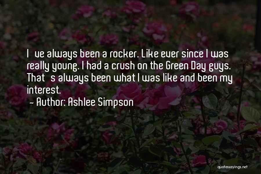 Rocker Quotes By Ashlee Simpson