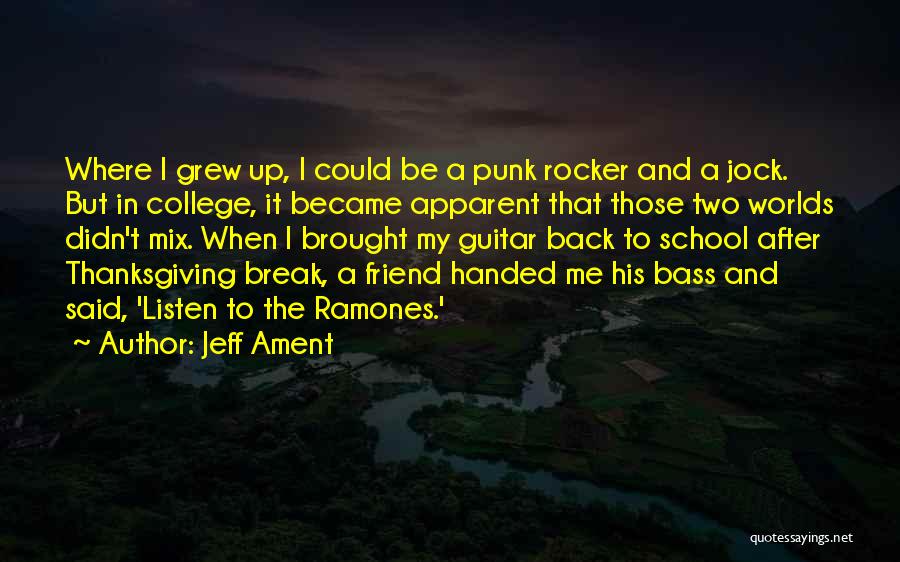 Rocker Quotes By Jeff Ament Rocker Quotes By Jeff Ament
