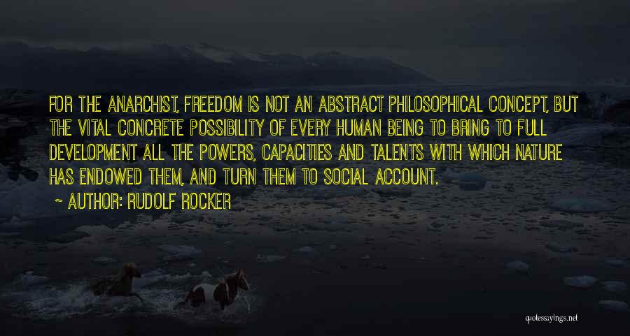 Rocker Quotes By Rudolf Rocker