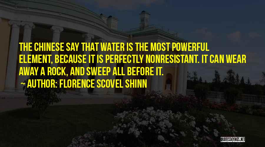 Rocks And Water Quotes By Florence Scovel Shinn