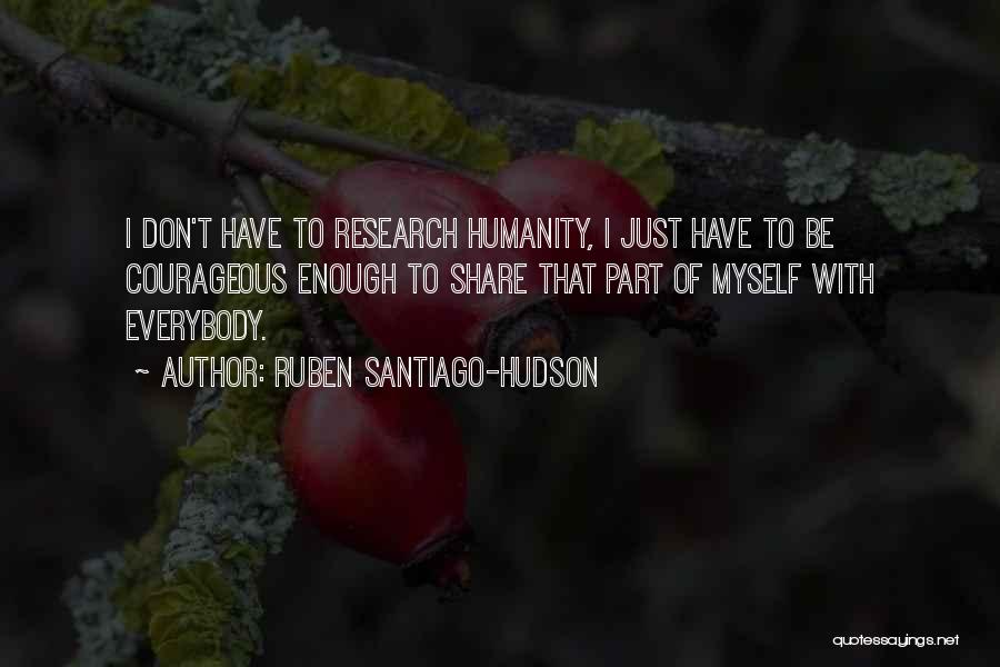 Rocky Hockey Quotes By Ruben Santiago-Hudson