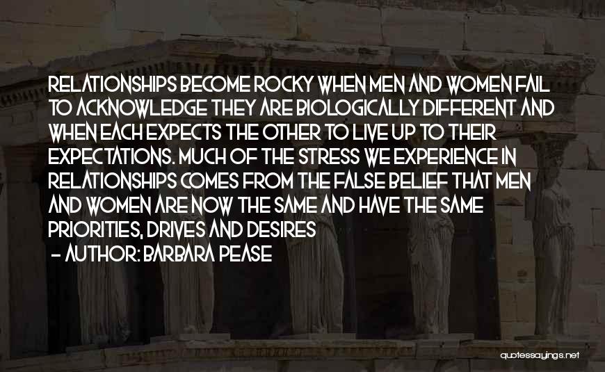 Rocky Love Quotes By Barbara Pease