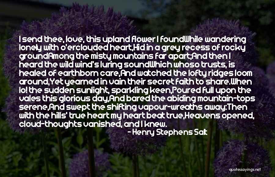 Rocky Mountains Quotes By Henry Stephens Salt