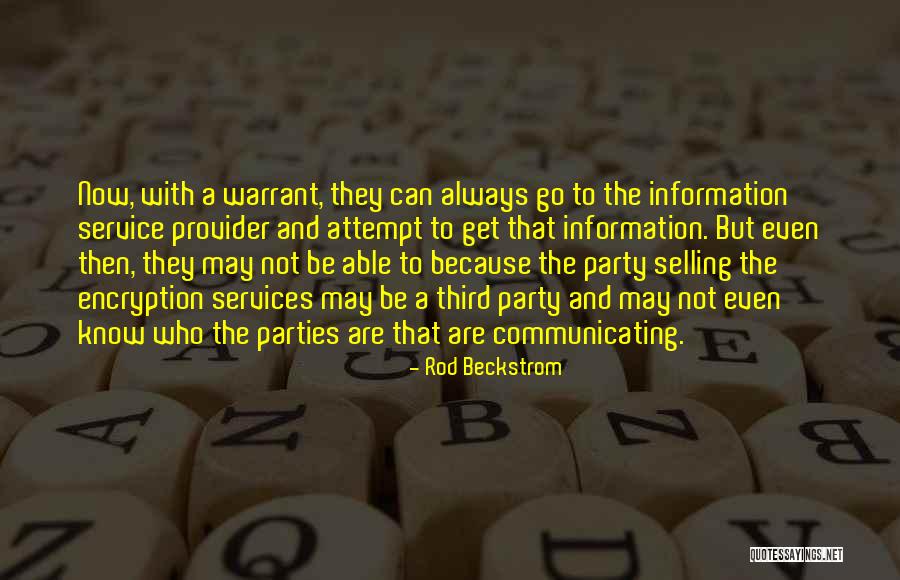 Rod Beckstrom Quotes 1410316