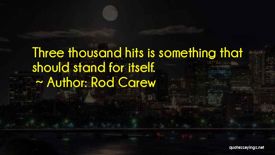 Rod Carew Quotes 840501