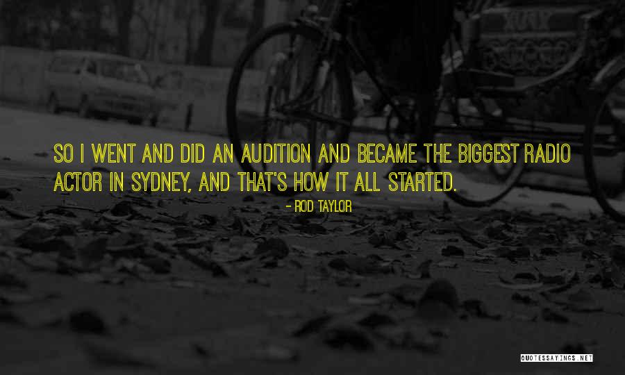 Rod Taylor Quotes 1148781 Rod Taylor Quotes 1148781
