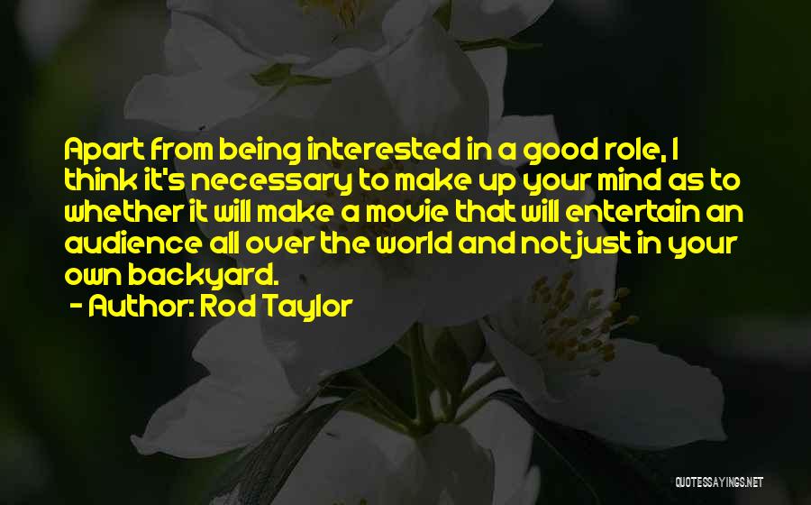 Rod Taylor Quotes 151037