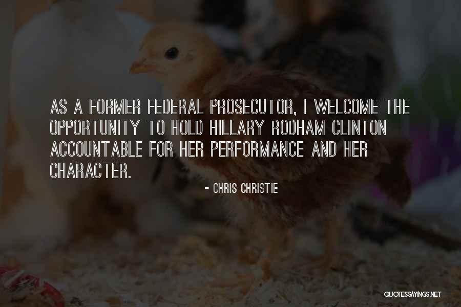 Rodham Clinton Quotes By Chris Christie Rodham Clinton Quotes By Chris Christie