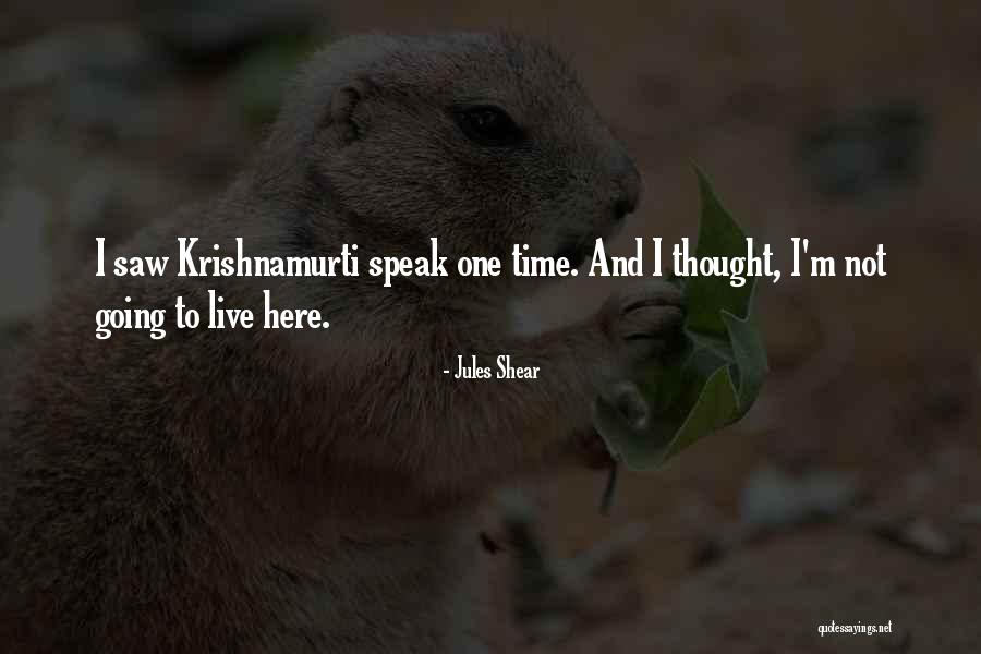Roesiger Lake Quotes By Jules Shear Roesiger Lake Quotes By Jules Shear
