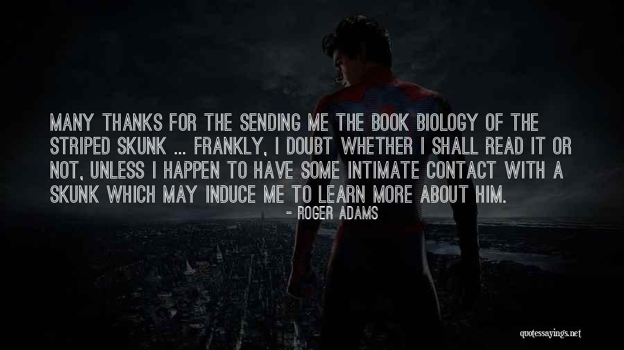Roger Adams Quotes 1553231 Roger Adams Quotes 1553231
