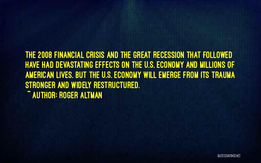 Roger Altman Quotes 206426