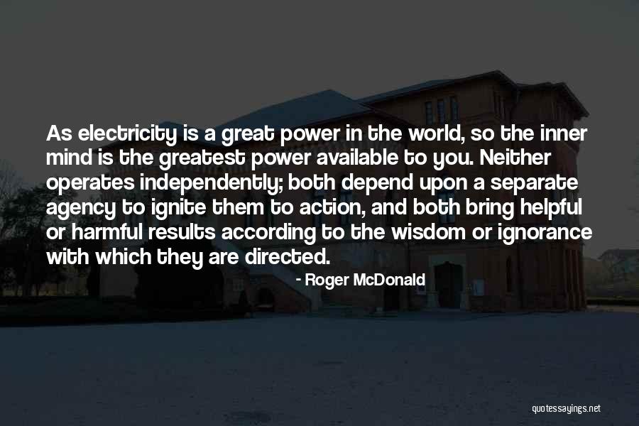 Roger McDonald Quotes 205515 Roger McDonald Quotes 205515