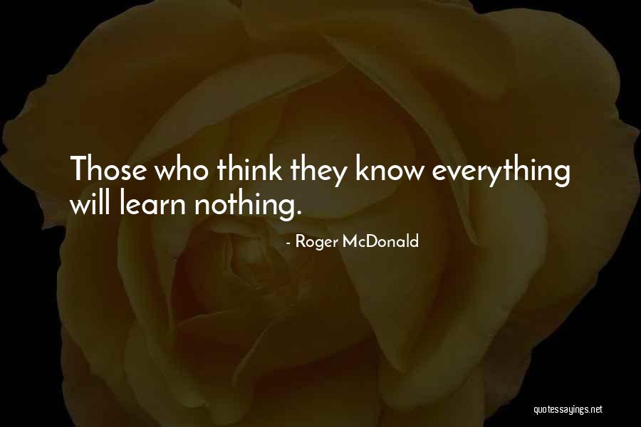 Roger McDonald Quotes 636249 Roger McDonald Quotes 636249