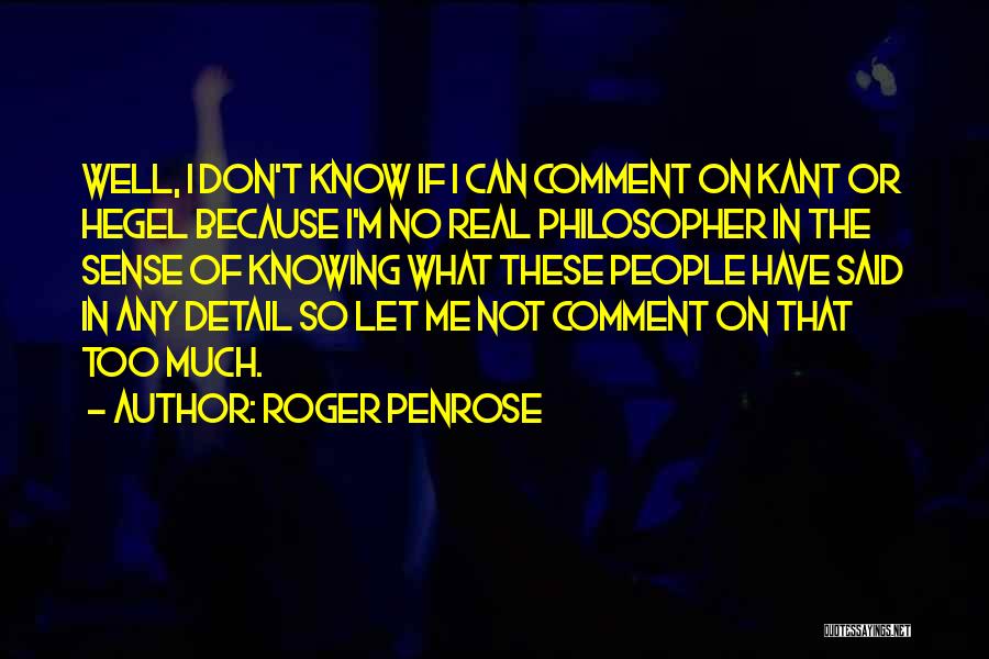 Roger Penrose Quotes 945463