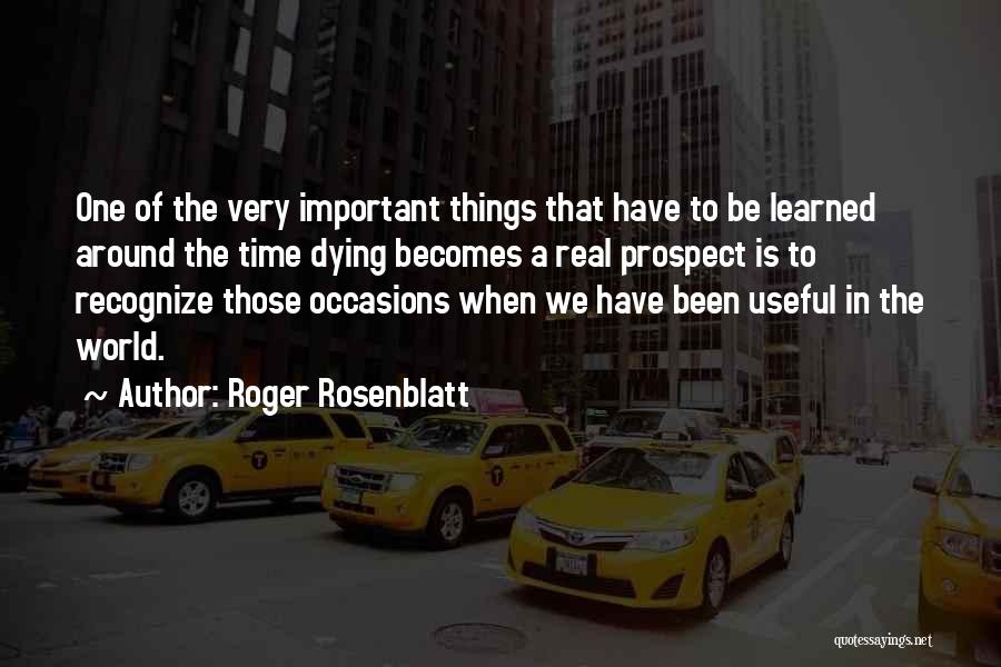 Roger Rosenblatt Quotes 1752574