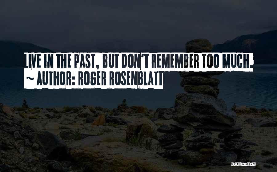 Roger Rosenblatt Quotes 989648