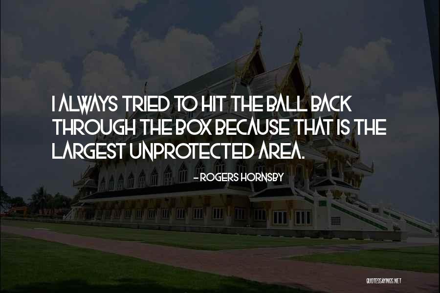 Rogers Hornsby Quotes 120929