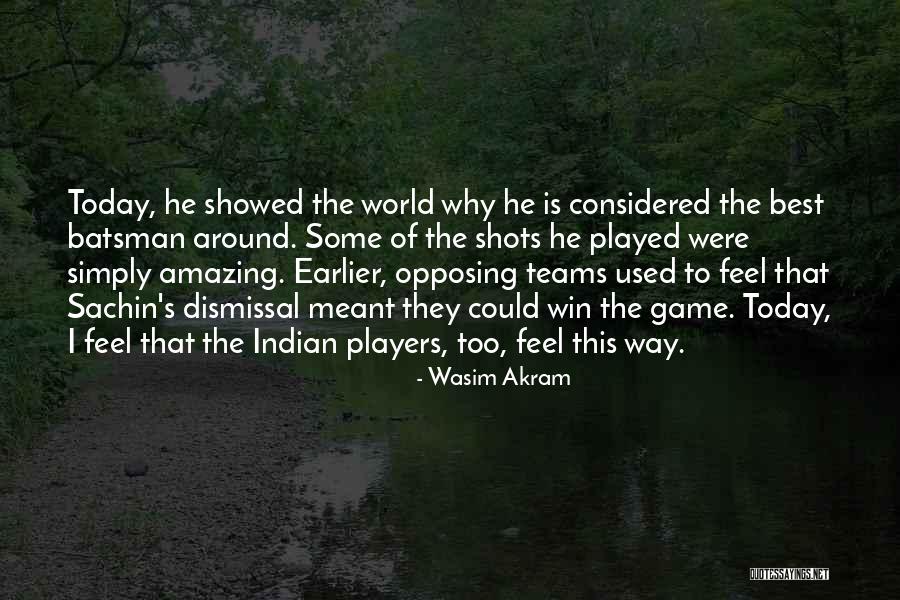 Rohan Kishibe Quotes By Wasim Akram