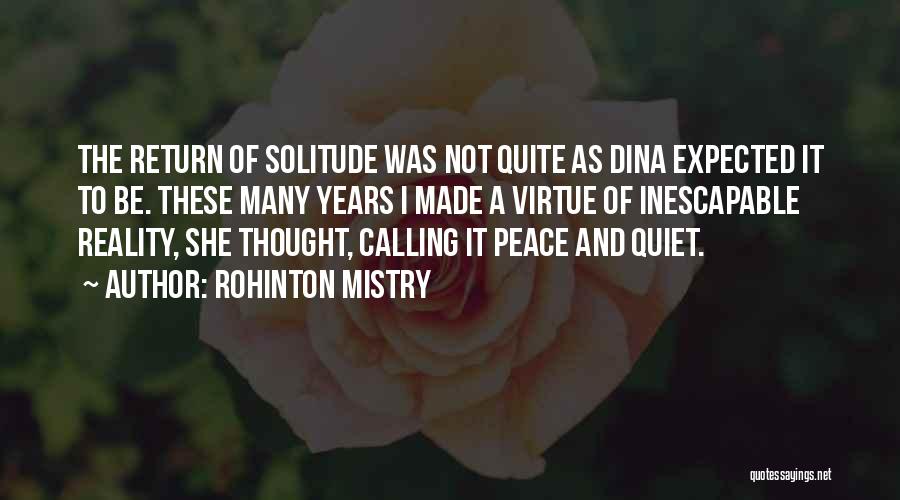 Rohinton Mistry Quotes 1167692
