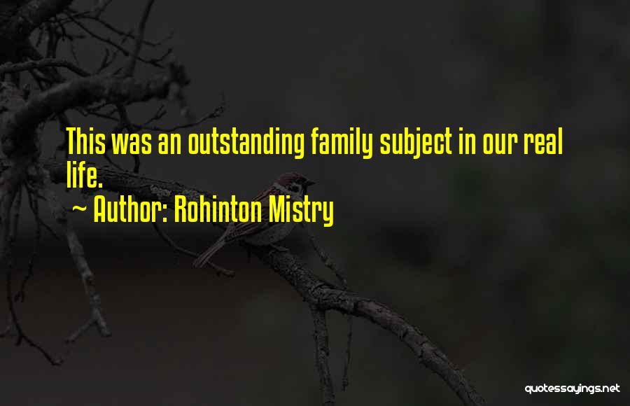 Rohinton Mistry Quotes 1514749