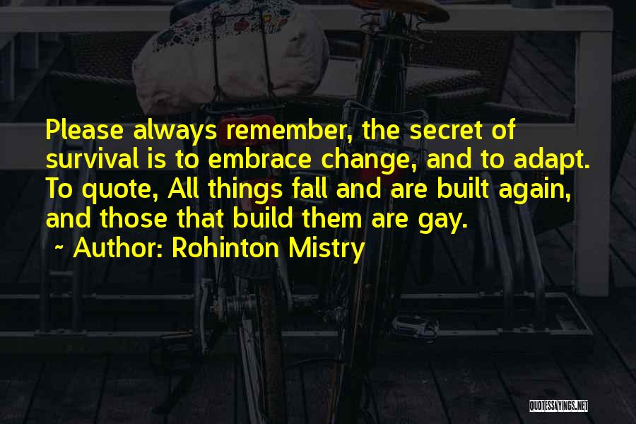 Rohinton Mistry Quotes 1961943