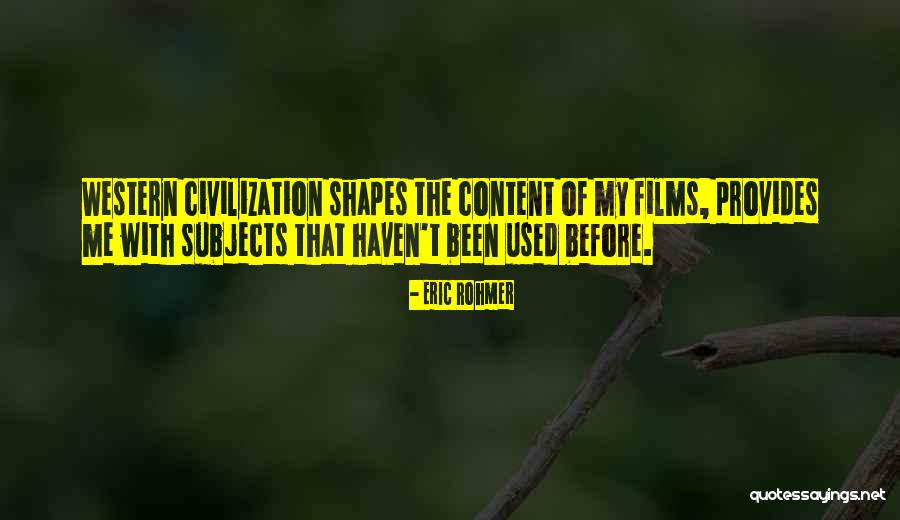 Rohmer Quotes By Eric Rohmer Rohmer Quotes By Eric Rohmer